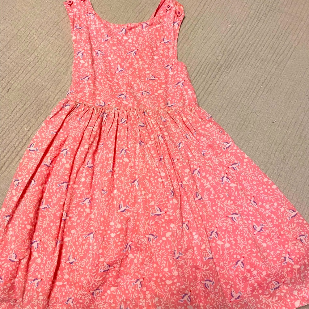 Mini Boden pink girl’s size 6/7 summer dress